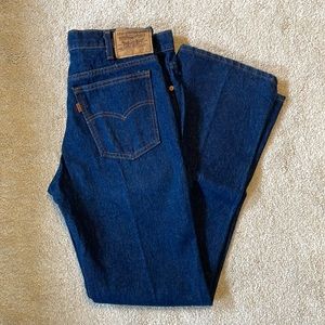 Vintage Levi’s 517 orange tabs